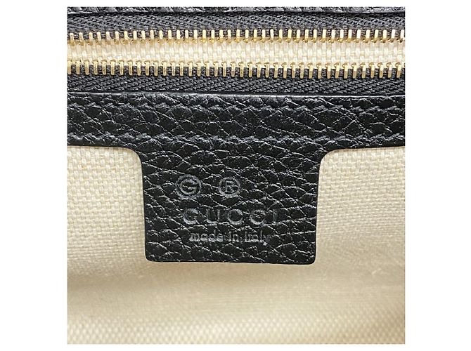 Borsa a tracolla Gucci Soho Nero - vista 5