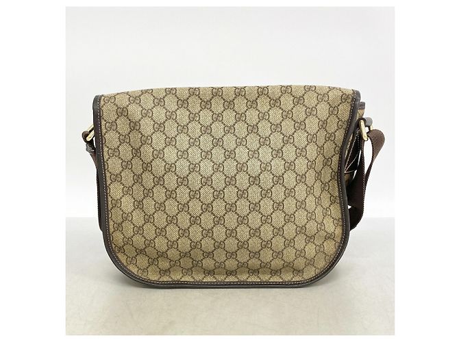 Borsa a tracolla Gucci GG Supreme Marrone - vista 11