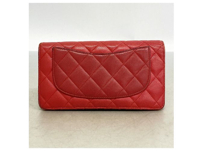 Cartera larga Chanel rosa - vista 9