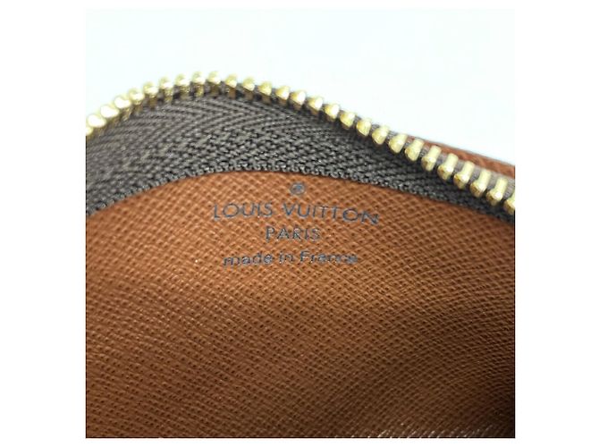 Louis Vuitton Monogram Pochette Clé Geldbörse/Münzbeutel Braun - Ansicht 4