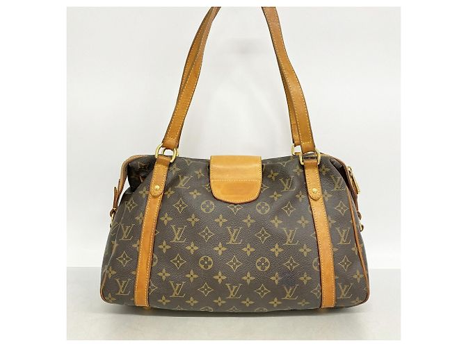 Borsa a tracolla Louis Vuitton Monogram Streza PM Marrone - vista 13