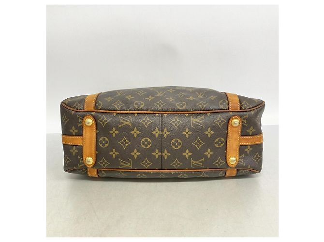 Borsa a tracolla Louis Vuitton Monogram Streza PM Marrone - vista 3