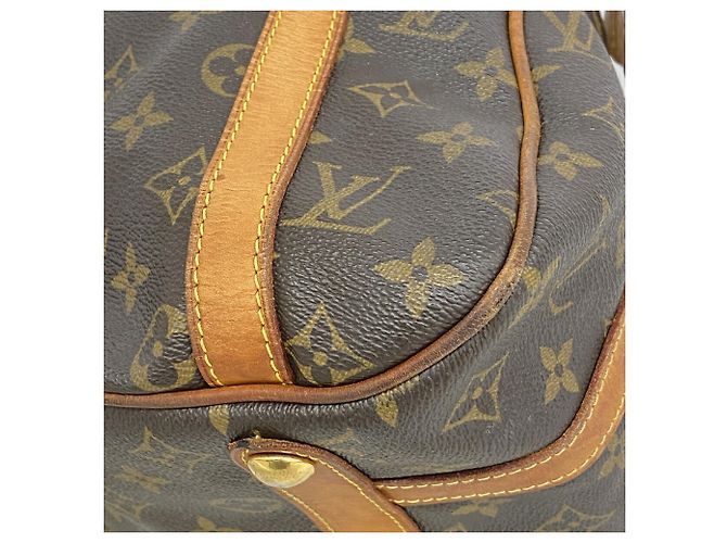 Borsa a tracolla Louis Vuitton Monogram Streza PM Marrone - vista 6