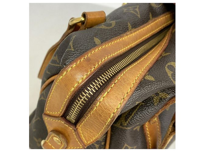Borsa a tracolla Louis Vuitton Monogram Streza PM Marrone - vista 7