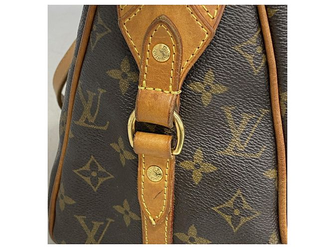 Borsa a tracolla Louis Vuitton Monogram Streza PM Marrone - vista 8