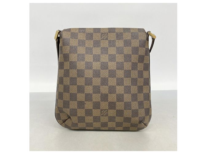 Borsa a tracolla Louis Vuitton Damier Musette Salsa con tracolla lunga Damier ebene - vista 10