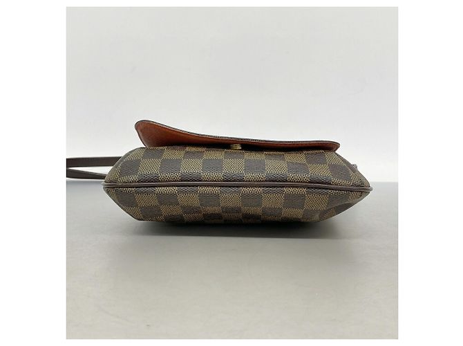 Borsa a tracolla Louis Vuitton Damier Musette Salsa con tracolla lunga Damier ebene - vista 3