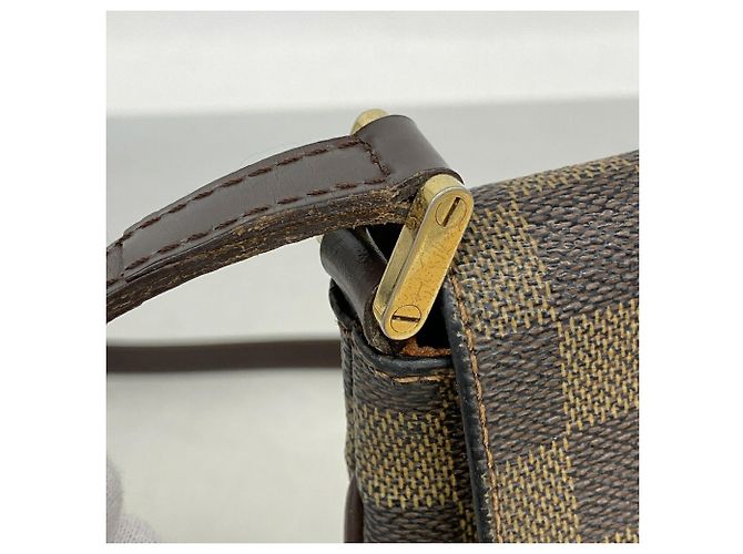 Borsa a tracolla Louis Vuitton Damier Musette Salsa con tracolla lunga Damier ebene - vista 8