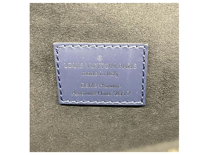 Louis Vuitton Monogram Eclipse Epi Bumbag M53420 Noir Bleu - vue 5