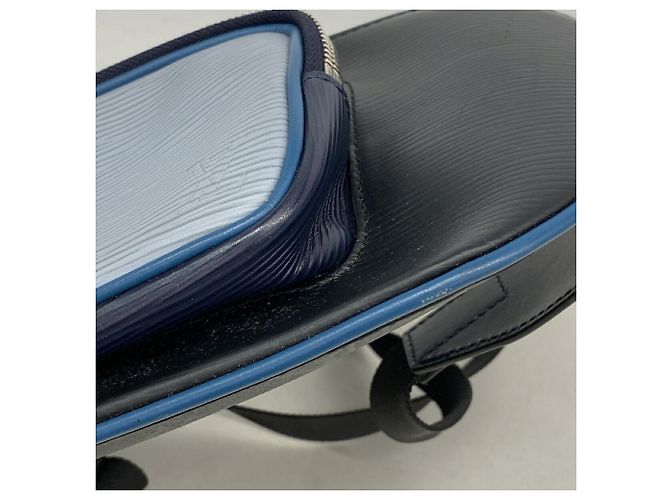 Louis Vuitton Monogram Eclipse Epi Bumbag M53420 Noir Bleu - vue 7