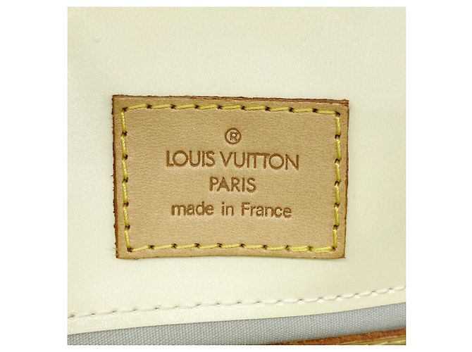 Louis Vuitton Vernis Lead PM Handtasche Weiß - Ansicht 5