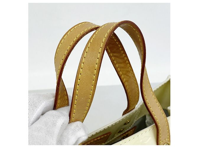 Louis Vuitton Vernis Lead PM Handtasche Weiß - Ansicht 7
