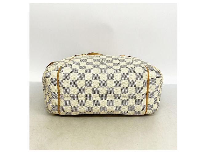 Borsa Tote Louis Vuitton Damier Azur Totally PM Bianco - vista 3