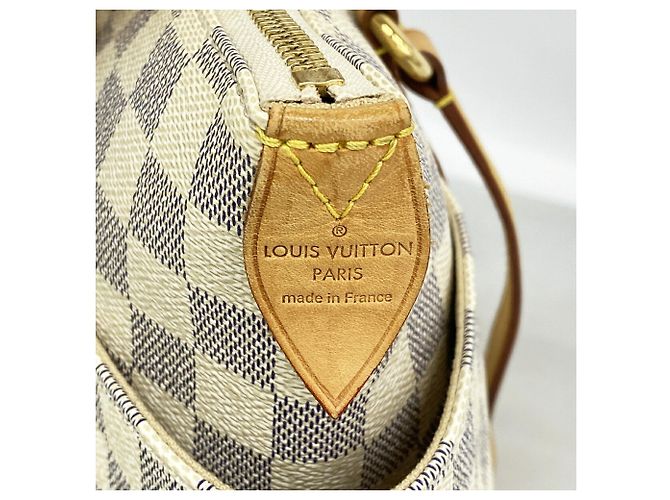 Borsa Tote Louis Vuitton Damier Azur Totally PM Bianco - vista 5