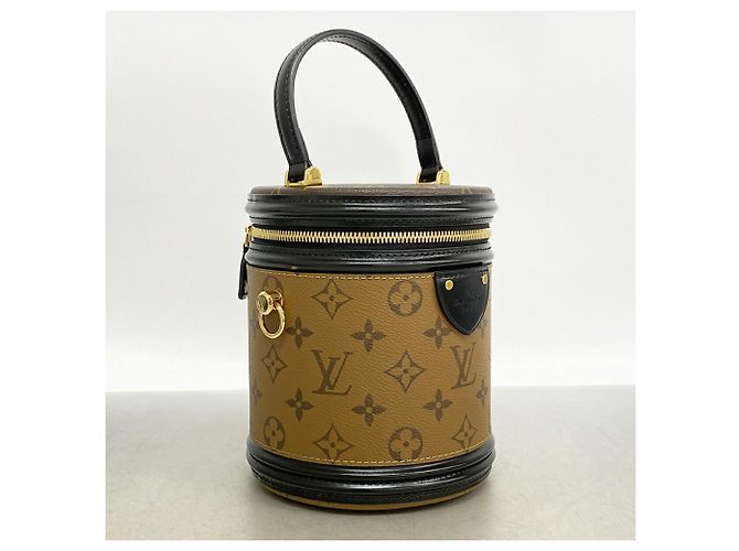 Borsa Louis Vuitton Monogram Reverse Cannes Marrone - vista 2
