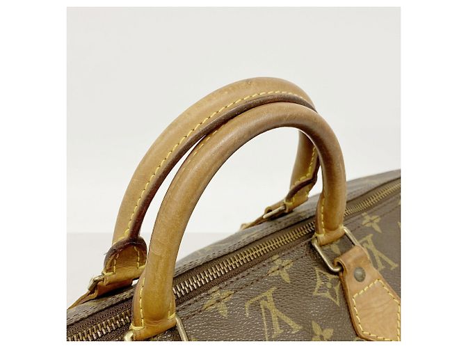 Borsa Louis Vuitton Monogram Speedy 40 Marrone - vista 7