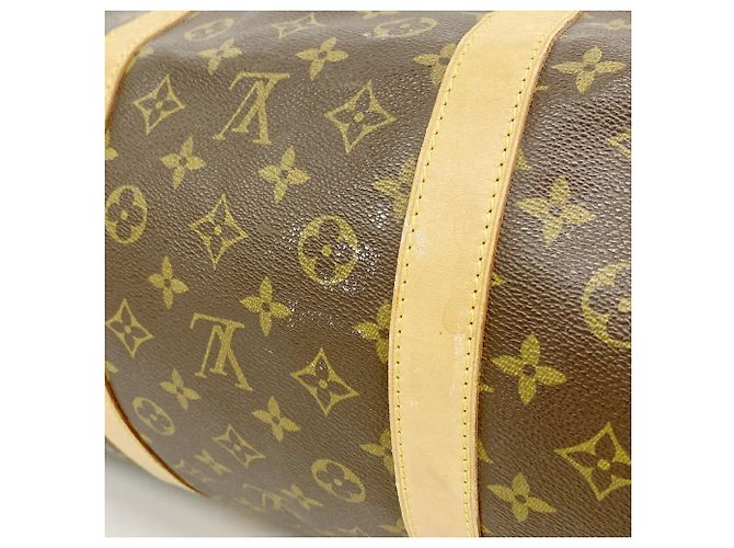 Louis Vuitton Boston Monogram Keepall Bandoulière 60 Marrone - vista 10