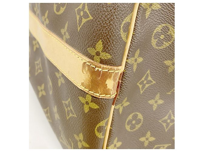 Louis Vuitton Boston Monogram Keepall Bandoulière 60 Marrone - vista 6
