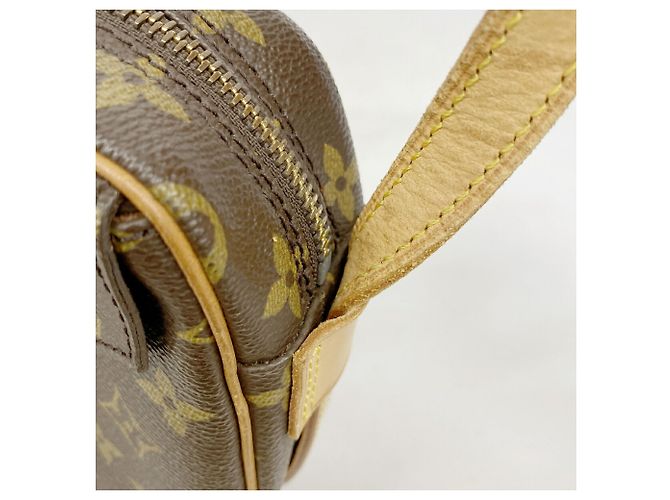 Borsa a tracolla Louis Vuitton Monogram Jeune Fille PM Marrone - vista 13