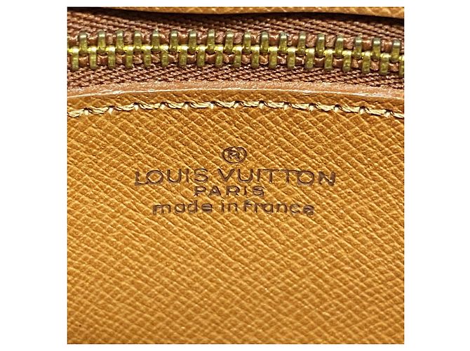 Borsa a tracolla Louis Vuitton Monogram Jeune Fille PM Marrone - vista 5