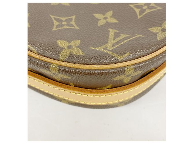 Borsa a tracolla Louis Vuitton Monogram Jeune Fille PM Marrone - vista 7
