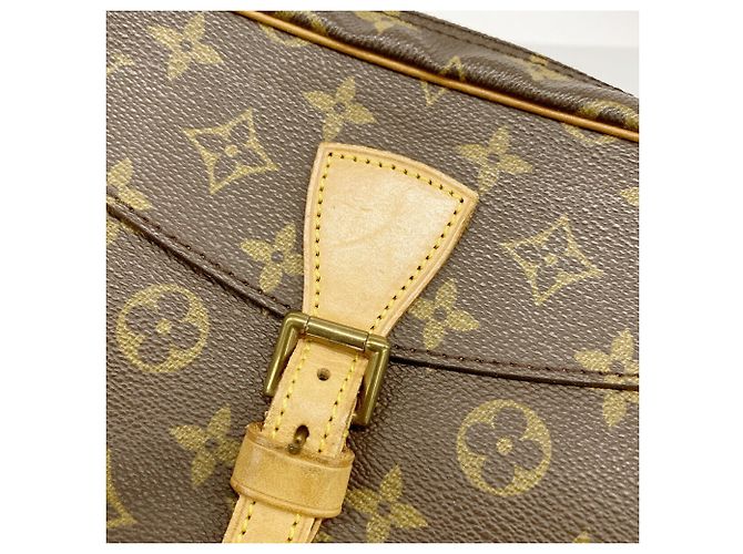 Borsa a tracolla Louis Vuitton Monogram Jeune Fille PM Marrone - vista 9