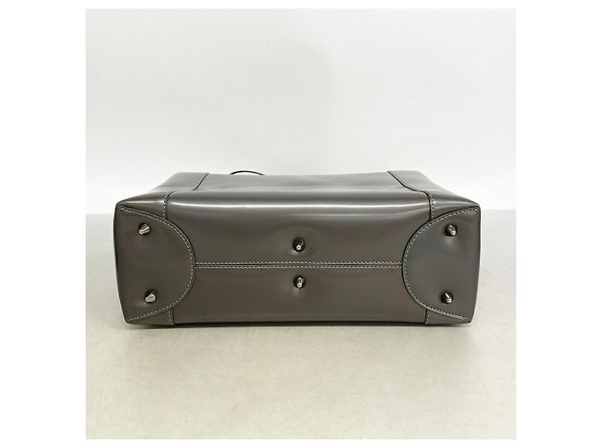 Borsa in pelle Christian Dior Maris Pearl Marrone - vista 3