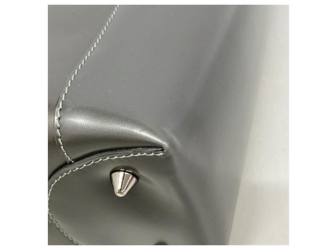 Borsa in pelle Christian Dior Maris Pearl Marrone - vista 6