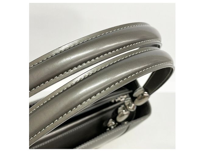 Borsa in pelle Christian Dior Maris Pearl Marrone - vista 9