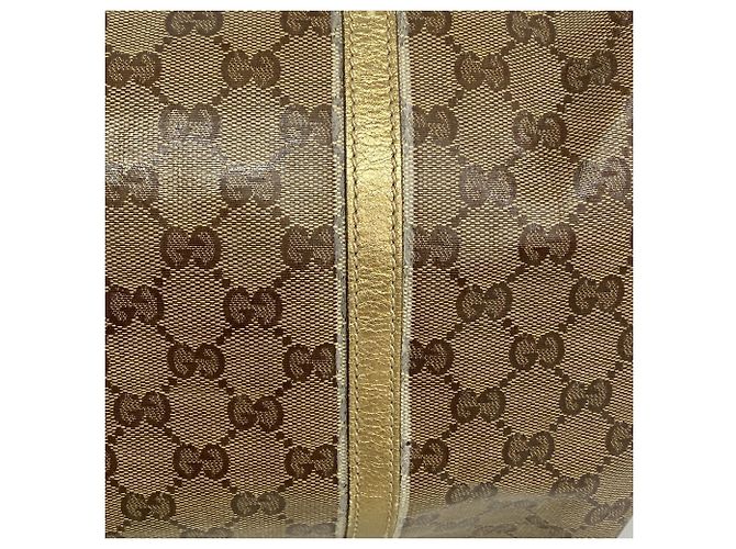 Borsa Tote Gucci GG Crystal Marrone - vista 11