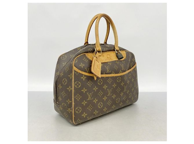 Borsa Louis Vuitton Monogram Deauville Marrone - vista 2