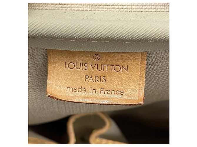Borsa Louis Vuitton Monogram Deauville Marrone - vista 5