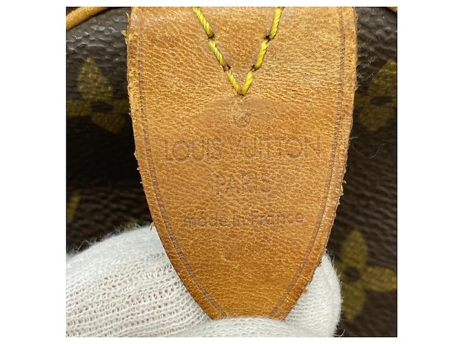 Borsa Louis Vuitton Monogram Speedy 40 Marrone - vista 5