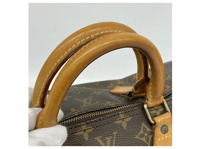 Borsa Louis Vuitton Monogram Speedy 40 Marrone - vista 8