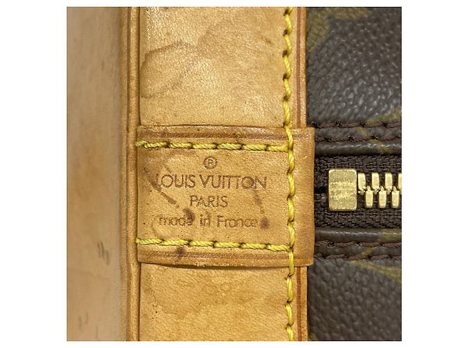 Borsa a mano Louis Vuitton Alma Monogram Marrone - vista 5