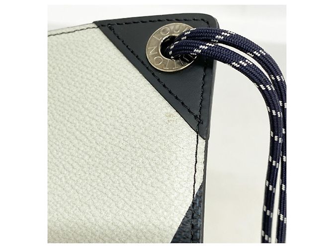 Louis Vuitton Damier Cobalt America's Cup Pochette Nero - vista 7