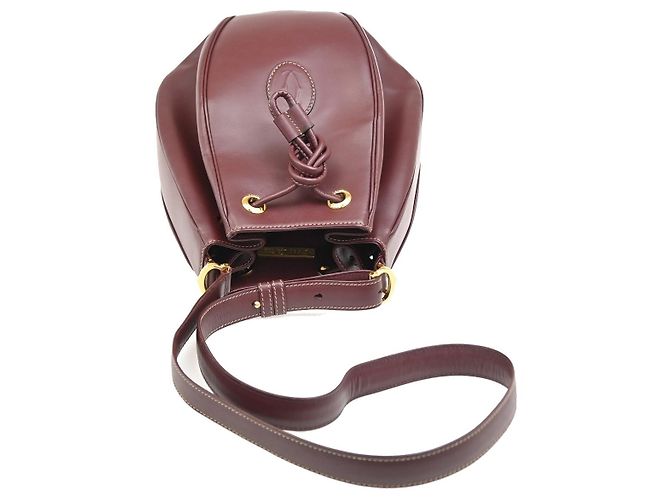 Cartier Must de cartier Leather Bordò - vista 7