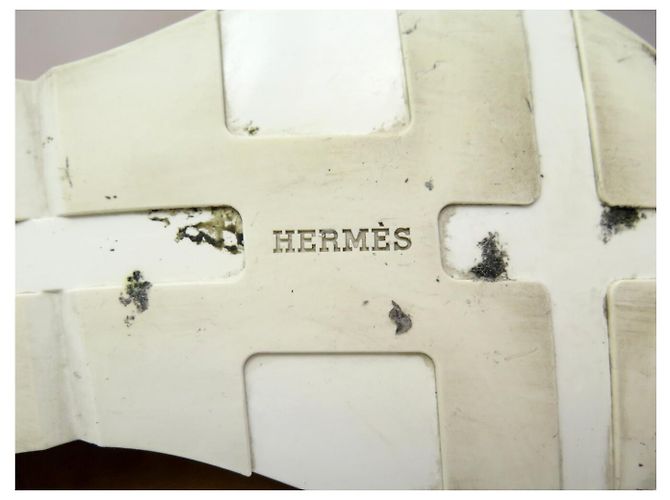 Hermès SNEAKERS HERMES MILES H202241Z 36.5 SCAMOSCIATO MARRONE - vista 15