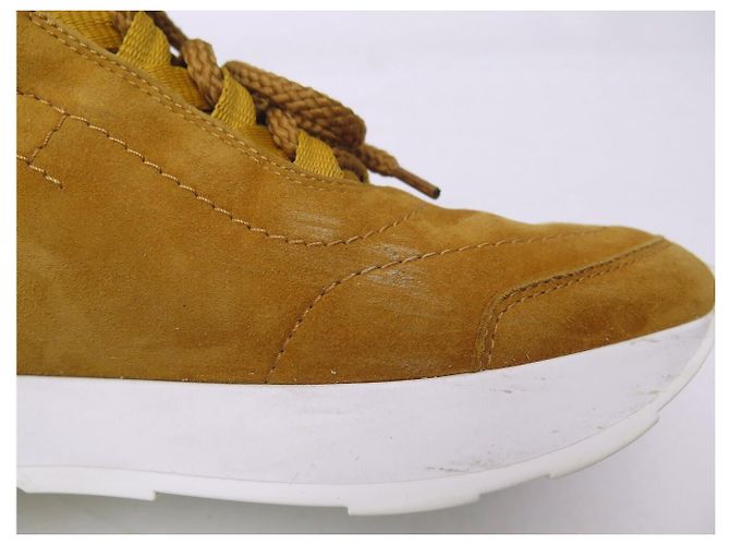 Hermès SNEAKERS HERMES MILES H202241Z 36.5 SCAMOSCIATO MARRONE - vista 16