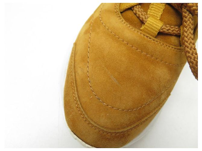 Hermès SNEAKERS HERMES MILES H202241Z 36.5 SCAMOSCIATO MARRONE - vista 18