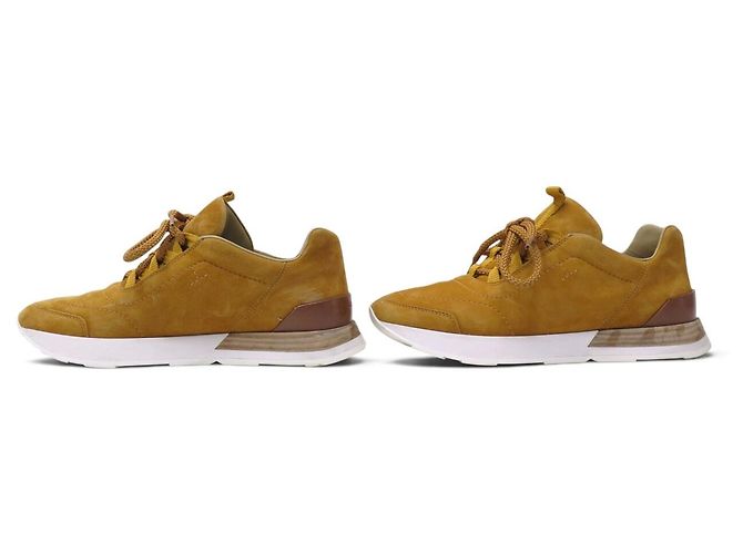 Hermès SNEAKERS HERMES MILES H202241Z 36.5 SCAMOSCIATO MARRONE - vista 2