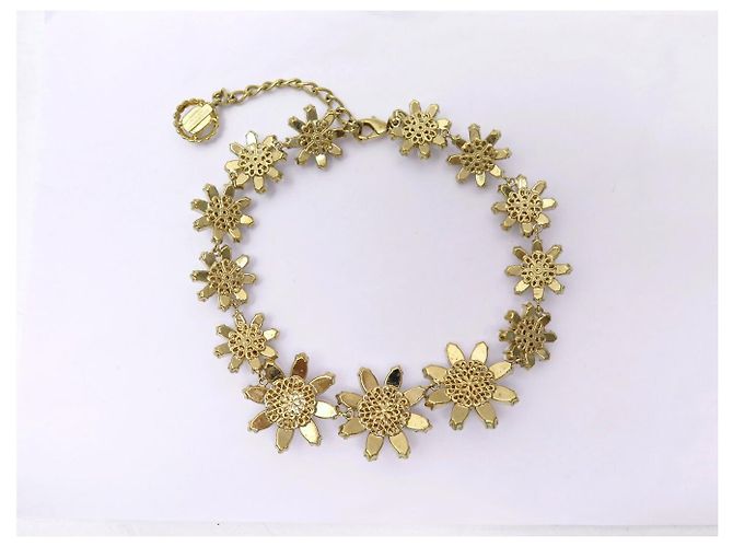 NUOVO SET COLLANA + ORECCHINI DOLCE & GABBANA DAISY FLEURS Bianco - vista 15