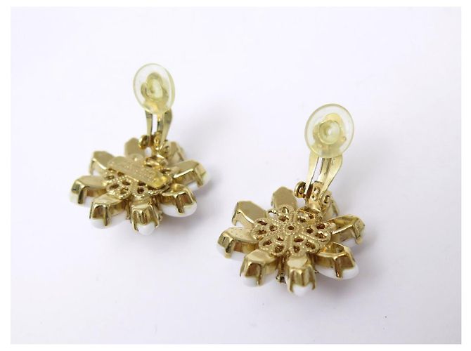 NUOVO SET COLLANA + ORECCHINI DOLCE & GABBANA DAISY FLEURS Bianco - vista 8