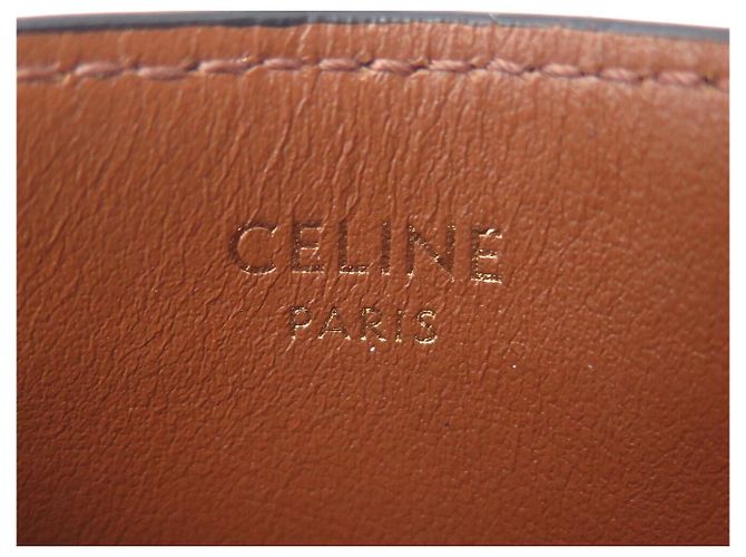 Céline CELINE TRIOMPHE CANVAS CARD HOLDER 10L832CQH BROWN - view 8