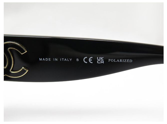 NEUE CHANEL SONNENBRILLE ECKIG 5541 ACETAT SCHWARZ - Ansicht 8