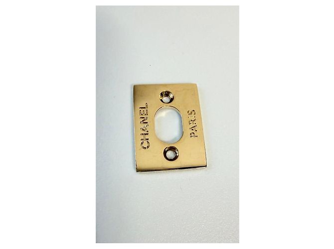CHANEL fibbia CC turnlock oro swarovski D'oro - vista 5
