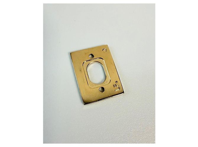 CHANEL fibbia CC turnlock oro swarovski D'oro - vista 6