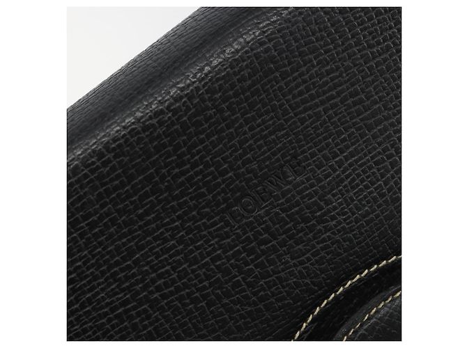 LOEWE Velazquez Hand Bag Leather 2way Black - vista 20