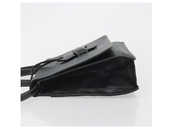 LOEWE Velazquez Hand Bag Leather 2way Black - vista 4