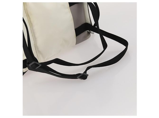 CHANEL Sports Line Backpack White Gray CC - vista 8